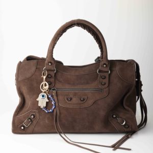 พวงกุญแจสไตล์วินเทจโบโฮ ลายตาปีศาจสีน้ำเงิน ประดับลูกปัด ฮัมซา นกฮูก ช้าง ดีไซน์เชือกถัก นำโชค แฟชั่น ตกแต่งกระเป๋า - Product Image 4