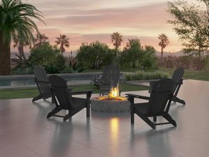 Poltrona HDPE moderna per <span class=keywords><strong>giardino</strong></span> esterno <span class=keywords><strong>e</strong></span> spiaggia sedia per il tempo libero impermeabile per cortile stile mobili <span class=keywords><strong>da</strong></span> esterno - Product Image 6