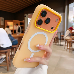 Funda Magnética de Lujo 2 en 1 a Prueba de Golpes para iPhone 17 Pro Max Air 16 15 14 Plus 13 12 11, Cubierta Magnética de TPU Líquido - Product Image 1