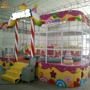 Navidad interior parque de diversiones juego de niños eléctrico tren de alegría de coche de bola - Product Image 6