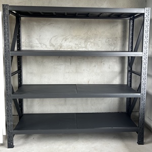 Adjustable Anti-Rust Steel Warehouse Shelves Medium Duty <strong>Rack</strong> Workshop Storage Metal <strong>Racks</strong> <strong>for</strong> <strong>Garage</strong> &amp; Warehouse - Product Image 2