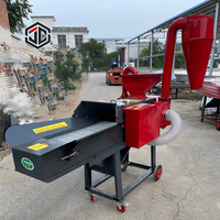 Machine à couper la paille solaire pour la transformation du fourrage vert et des aliments pour bétail avec fonctionnement économe en énergie pour les fermes rurales