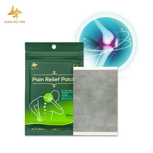 Vente en gros Plâtre chauffant au menthol à base de plantes pour le sport, le dos, le cou, les muscles, le nerf sciatique, patch anti-douleur OEM - Product Image 1