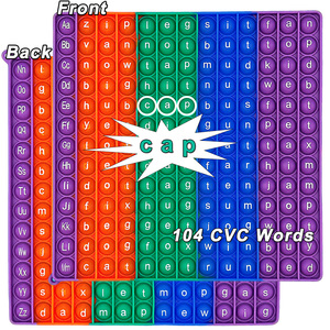 Jouet éducatif personnalisé avec logo, en silicone sans BPA, anti-anxiété, <span class=keywords><strong>jeu</strong></span> sensoriel à bulles pour soulager le stress au bureau des adultes - Product Image 3