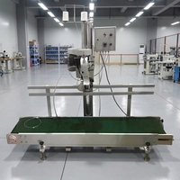 Machine à coudre industrielle haute vitesse pour sacs tissés en PP avec convoyeur pour sacs de riz, de farine et d'aliments pour animaux