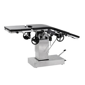 Table d'opération manuelle pour salle chirurgicale d'hôpital, table d'opération orthopédique multifonctionnelle hydraulique en acier inoxydable 304 - Product Image 3