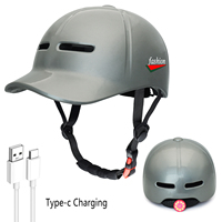 Gorra de Béisbol Simple Negra para Hombre y Mujer, Protector de Cabeza para Ciclismo Urbano, Casco de Béisbol