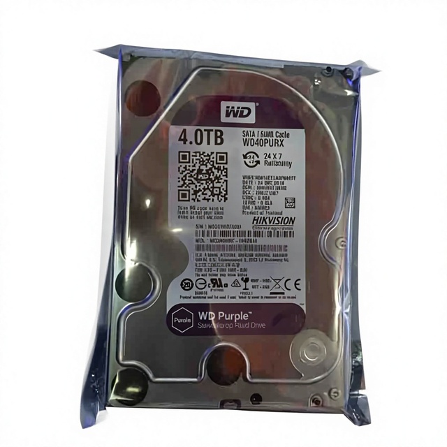 Purple Disk 4TB WD40PURX Hard Drive Made in China