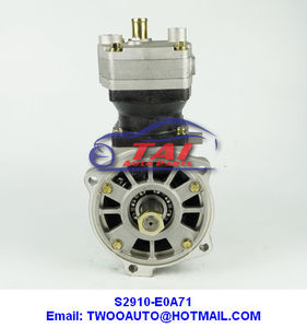 คอมเพรสเซอร์แอร์เบรกของแท้สำหรับ Hino 700ญี่ปุ่นใช้ S2910-E0A71เครื่องยนต์ E13C - Product Image 6