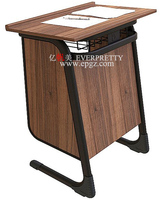 Meubles scolaires de haute qualité, pupitre, bureau de professeur, table de conférence, podium, table en bois à vendre