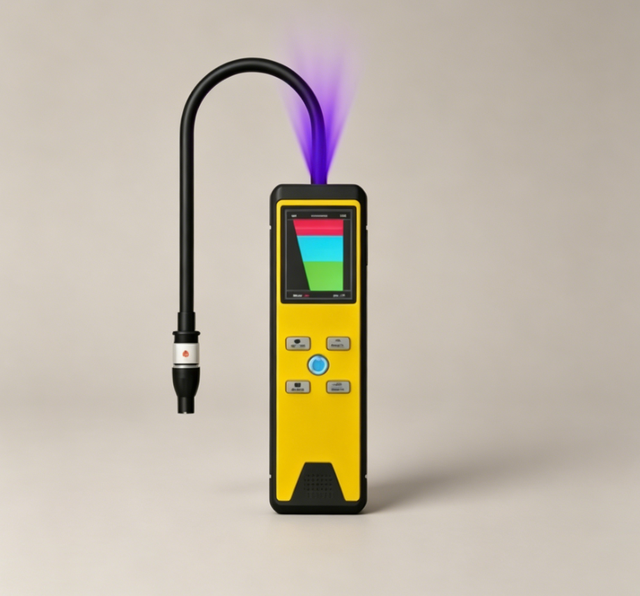 Durable Industrial IRD-300 High Accuracy Infrared Refrigerant Detector UV Probe Design for European African Market AC Maintance