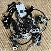 Kit complet de mise à niveau du système de frein à main hydraulique CNC et de pédale de frein arrière pour Sur-Ron Ultra Bee Moto