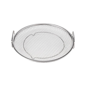 ถาดกรองน้ำมันสองชั้นสแตนเลส ชั้นวางสำหรับระบายน้ำมันทอดในครัว - Product Image 2