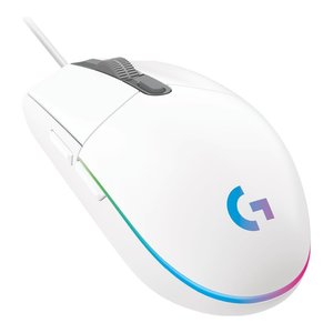 เมาส์เกมมิ่งจีซีรีส์ G203 ไลท์ซิงค์แบบมีสายสีขาว 910 005797 - Product Image 4