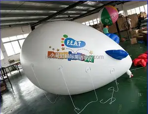 Outdoor Advertising Custom Inflatable Helium Zeppelin Balloons Inflatable Helium Blimp RC Airship Models