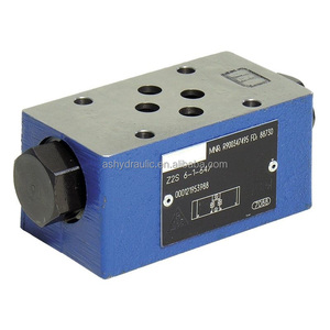 วาล์วไฮดรอลิกแบบซ้อน Rexroth Z2S Z2S6 Z2S10 Z2S22 วาล์วกันกลับแบบควบคุมด้วยไพล็อต วาล์วล็อคไฮดรอลิก OEM ขายดี - Product Image 1