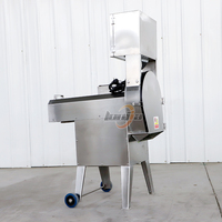 SUS304 Groentesnijder Groene Bonen Bladgroente Verwerker Groentepuree Machine Sla Snijmachine Vers Varkensvlees Snijmachine
