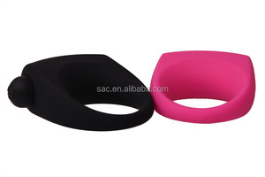 Küçük seks oyuncak güçlü titreşimlı masaj aleti silikon kauçuk gecikme boşalma titreşimli halka Penis erkekler için eşcinsel - Product Image 5