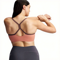 FH 2026 Nouvelle Arrivée Soutien-gorge de Sport Rembourré Confortable et Respirant Réversible pour Femme, Idéal Fitness et Yoga, Fort Maintien