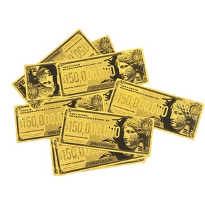 Bestseller SPRAYGOUND Gold-Banknoten Modische Geldscheine in 24K Gold für Sammler - Product Image 3