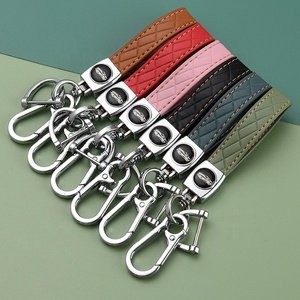 Llavero de Metal y Cuero PU Personalizado con Logotipo de <span class=keywords><strong>Auto</strong></span>, <span class=keywords><strong>Mini</strong></span>, Económico, al por Mayor - Product Image 1