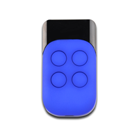 YET2201 Control remoto de puerta de garaje de 4 botones Control remoto de código rodante inalámbrico RF