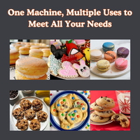 Nouvelle machine à biscuits et à gâteaux - Utilisation en boulangerie, rendement élevé, performances fiables, compatible avec le lait et l'eau, machine à faire des biscuits