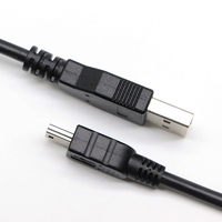 Câble USB 2.0 Type A vers Mini USB Mini B Mini B 5 broches 5 broches câble de chargeur de données