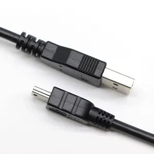 USB 2.0 kablo A tipi Mini USB Mini B Mini B 5Pin 5 Pin veri şarj cihazı kablosu