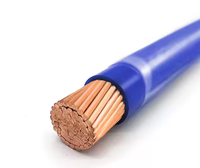 Cable eléctrico Tamaño del cable AWG 4 6 8 10 12 14 Cobre trenzado Nylon Eléctrico THWN THHN Cable de construcción