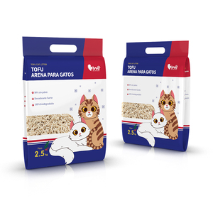 China PET suministro Arena de inodoro de gato fresco bajo paso aglutinarena de tofu para gato - Product Image 5