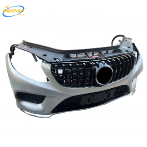 Conjunto de Parachoques Delantero y Trasero para Coche, Kit de Carrocería Clásica con Rejilla para <span class=keywords><strong>Gls</strong></span> Series W166 Gle - Product Image 4