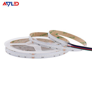 High Quality Ra90 12V/24V RGB Flexible COB <b>LED</b> Strip 630LEDs <b>Dimmable</b> Ruban <b>LED</b> COB - Product Image 1