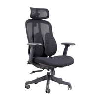 Chaise de jeu/de bureau ergonomique moderne en gros, appui-tête 3D réglable, maille respirante, soutien lombaire auto-ajustable, certifiée