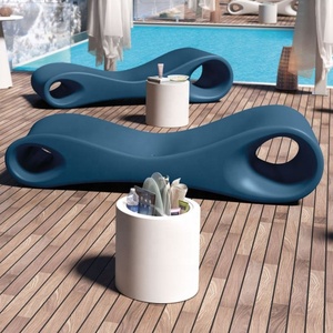 Chaise longue moderne en FRP pour piscine et hôtel, chaise longue <span class=keywords><strong>de</strong></span> jardin en fibre <span class=keywords><strong>de</strong></span> verre, chaise longue <span class=keywords><strong>de</strong></span> <span class=keywords><strong>spa</strong></span> - Product Image 3