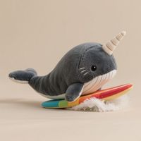 Baleine bleue personnalisée peluche bébé peluches logo personnalisé cachalot oreiller peluche