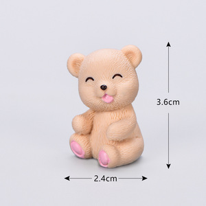 Los más vendidos: Adornos de jardín Chunjun, figuras de animales adorables, bolas de nieve, oso, olla de miel, patito. - Product Image 6