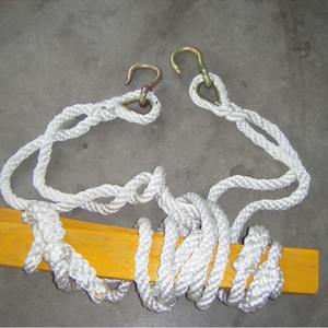 Planche d'escalade en corde blanche et brune, chanvre et polypropylène, planche d'escalade de puissance - Product Image 3