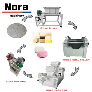 Soap Manufacturing Machinery Machines to Make Soap Bar Factory Equipment Hotel Soap Production Line