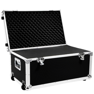 China Manufacturer Ningbo Factory Custom Large Dimension Durable Aluminum <strong>Flight</strong> Traveling Transportation <strong>Case</strong> With Wheels - Product Image 3