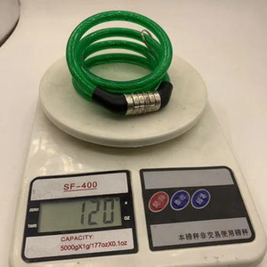 <span class=keywords><strong>Antivol</strong></span> de vélo à code à 4 chiffres, câble ultra-résistant de 1 mètre, adapté aux VTT et vélos de route - Product Image 2