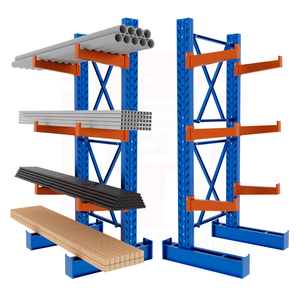 <strong>Steel</strong> <strong>Pipe</strong> Warehouse <strong>Storage</strong> <strong>Rack</strong> Q235B <strong>Steel</strong> Heavy Duty Cantilever Racking Adjustable Warehouse Cantilever <strong>Rack</strong> <strong>System</strong> - Product Image 1