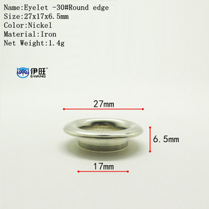 EWANG Quincaillerie Fer Rond Oeillet Rideau Oeillet Clips Oeillet <span class=keywords><strong>pour</strong></span> Chaussures - Product Image 3
