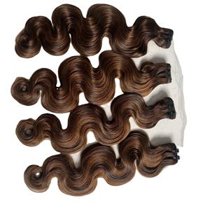ผมต่อเวียดนามแบบ Body Wave แท้ 100%  แบบ Super Double Drawn  ปลายแบน  ติดคลิป  เนื้อนุ่มสลวย  ความหนาแน่นสูง - Product Image 4