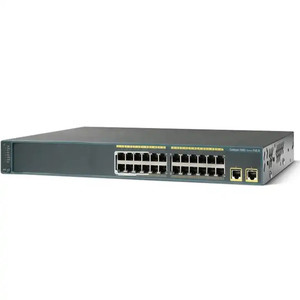 Commutateur intelligent <span class=keywords><strong>WS</strong></span>-<span class=keywords><strong>C2960</strong></span>-<span class=keywords><strong>24TC</strong></span>-<span class=keywords><strong>S</strong></span> à 2 couches | 24x10/100BASE-TX + 2x1G SFP Combo, LAN Lite, pour SMB/Branch - Product Image 1