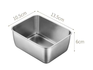 Bonne qualité cuisine en acier inoxydable carré Rectangle plateau rôtissoire chauffant conservation lave-vaisselle multifonctionnel cuisson - Product Image 6