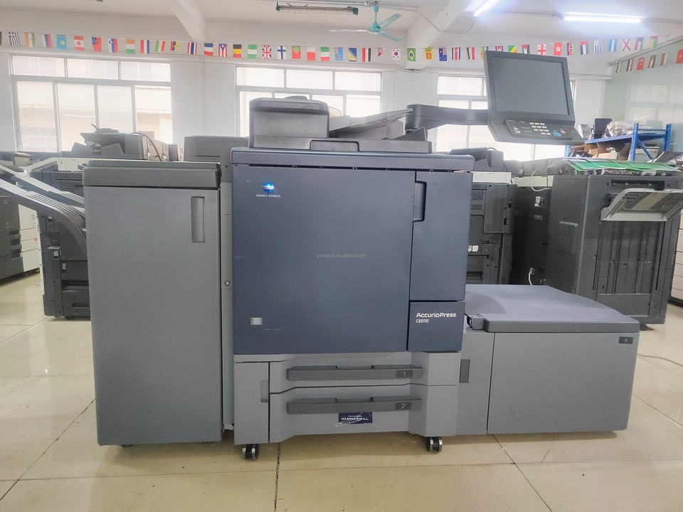 코니카 미놀타 Bizhub C2070 C2060 컬러 복사기 용 중고 디지털 프린터 기계 생산 복사기| Alibaba.com