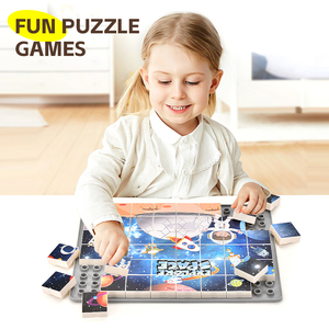 Offre Spéciale DIY <span class=keywords><strong>Halloween</strong></span> Puzzle Table En Bois Avec Planche À <span class=keywords><strong>Dessin</strong></span> Assemblage Éducatif En Plastique Bloc De Construction Jeu - Product Image 3