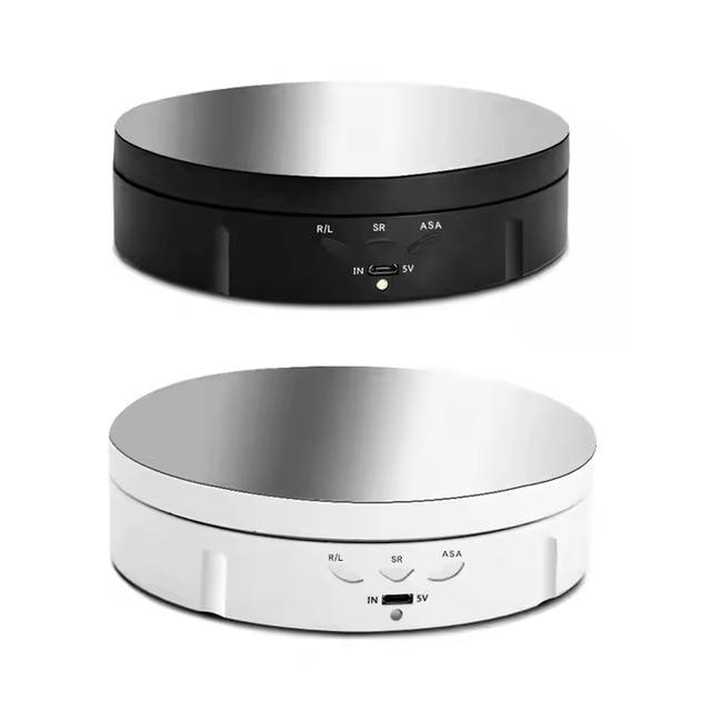 Remote Control Electric Turntable 3 in 1 Stand Base 360 Degree Rotating Display Stand Turntable Cosmetics Booth