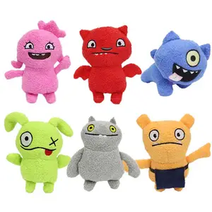 Búp Bê Xấu Xí Hoạt Hình Uglydoll 12Cm Đồ Chơi Nhồi Bông Ox Moxy Babo Mặt Dây Chuyền Móc Khóa Móc Khóa Búp Bê Nhồi Bông Mềm Uglydog